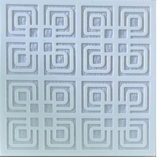 Dekoratif tavan 30x30 Beyaz Yonca